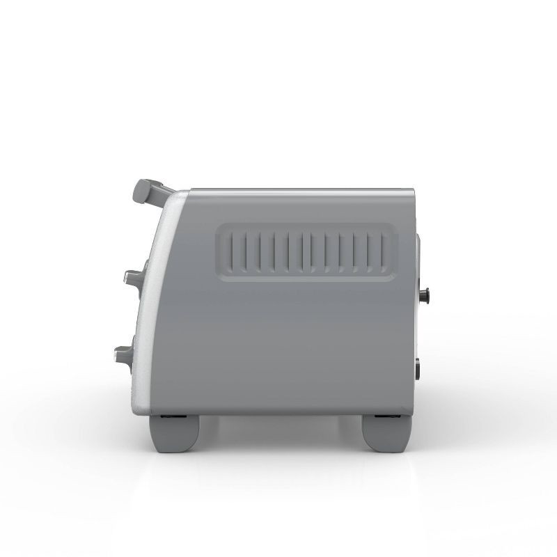 slide 4 of 12, BLACK+DECKER 4 Slice Toaster Oven - TO1701SG: Countertop, Small, Dishwasher-Safe Parts, 1 ct