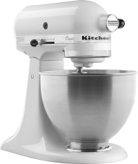 slide 10 of 13, KitchenAid Classic 4.5qt Stand Mixer - White, 4.5 qt