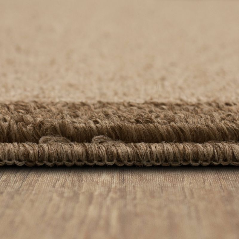 slide 5 of 9, 2'6"x3'10" Washable Madison Border Accent Rug Tan - Threshold™: Indoor Tufted Medium Pile Rectangle Carpet, 1 ct