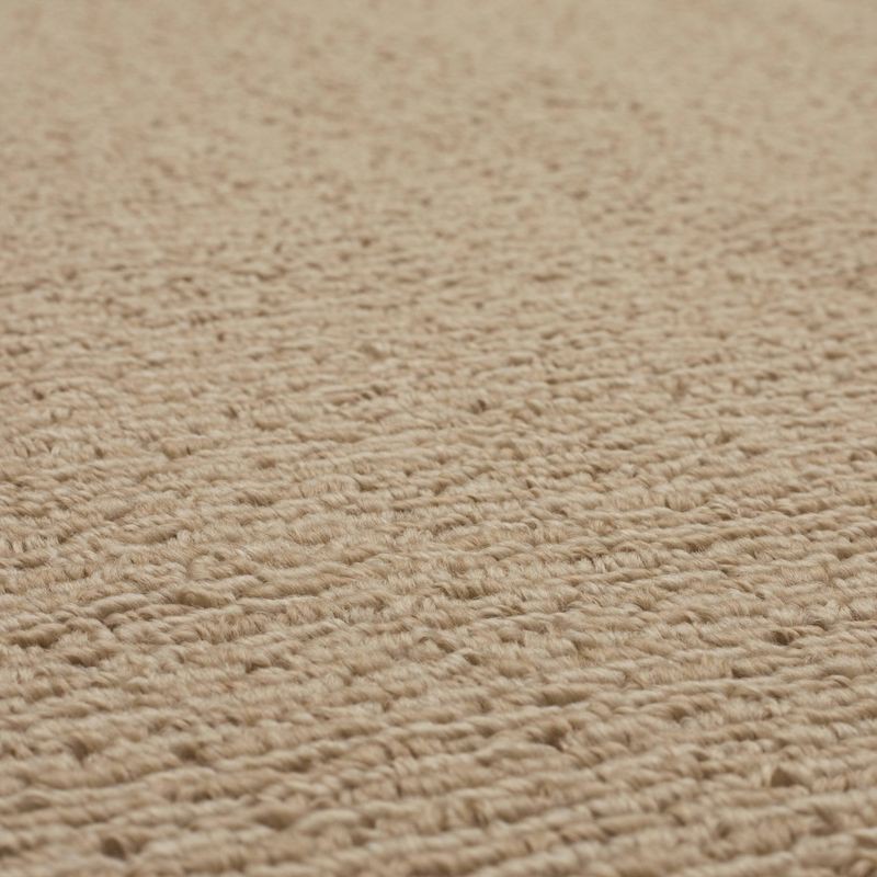 slide 3 of 9, 2'6"x3'10" Washable Madison Border Accent Rug Gray - Threshold™: Indoor Skid-Resistant Medium Pile Rug, 1 ct