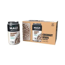 Maui Brewing Co. Maui Coconut Hiwa Porter Beer - 6pk/12 fl oz Cans