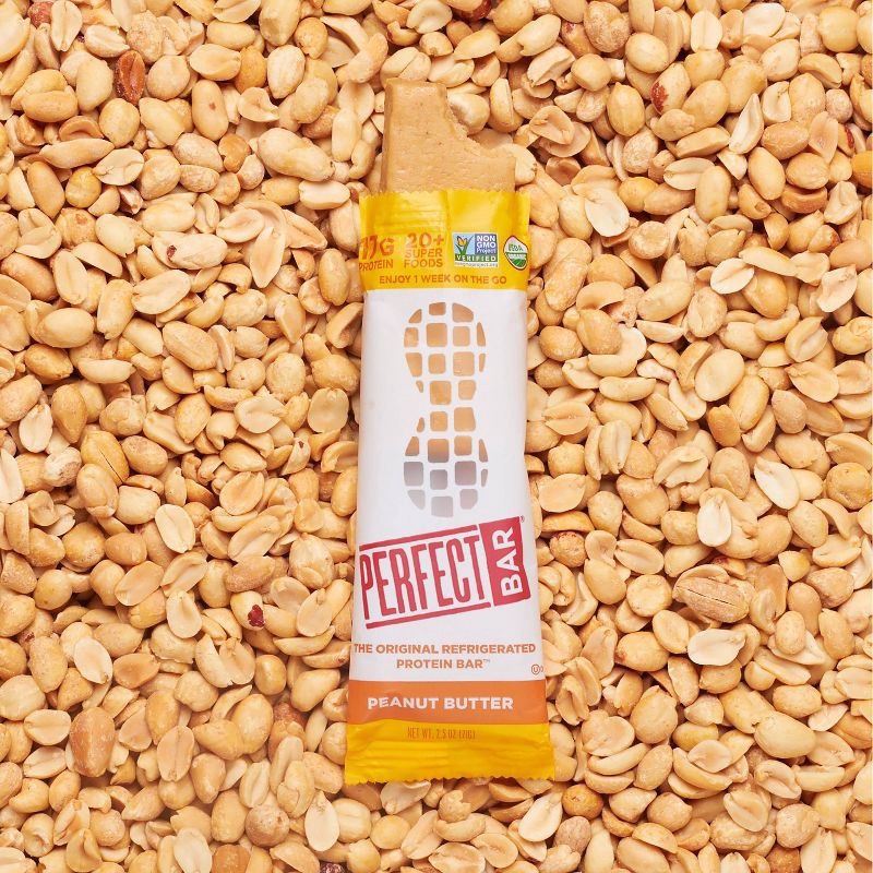 slide 6 of 16, Perfect Bar Organic Peanut Butter Bar - 2.5oz, 2.5 oz