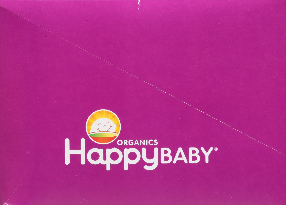 slide 8 of 10, Happy Baby Organics Organic Purple Carrot, Banana, Avocado & Quinoa Baby Food 8 - 4 oz Pouches, 8 ct
