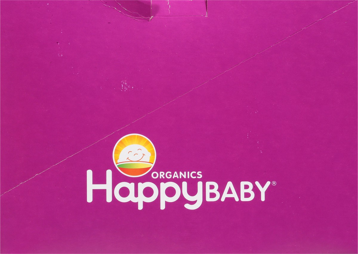 slide 9 of 10, Happy Baby Organics Organic Purple Carrot, Banana, Avocado & Quinoa Baby Food 8 - 4 oz Pouches, 8 ct