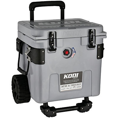 slide 1 of 1, Kodi AT30 All Terrain Gray Cooler, 30 qt