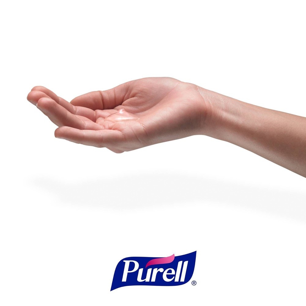 slide 3 of 4, Purell Advanced Hand Sanitizer Refreshing Gel Pump Bottle - 33.8 fl oz, 33.8 fl oz