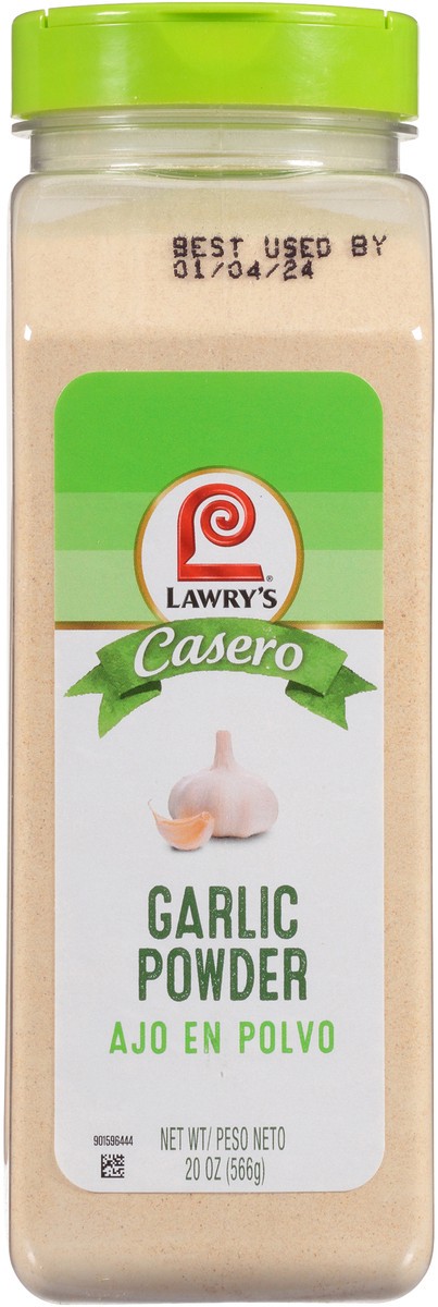 slide 3 of 11, Lawry's Casero Garlic Powder, 20 oz, 20 oz