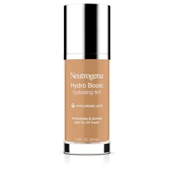 Neutrogena Hydro Boost Hydrating Tint Liquid Foundation with Hyaluronic Acid, Moisturizing & Lightweight Water Gel Formula - 85 Honey