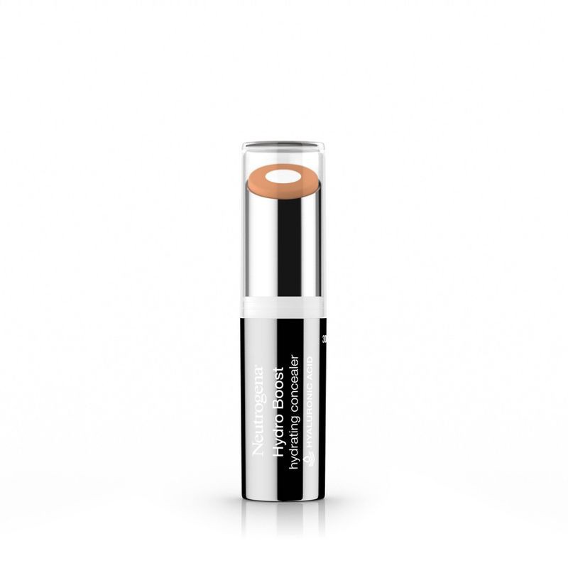 slide 2 of 6, Neutrogena Hydro Boost Hydrating Concealer Stick with Hyaluronic Acid for Dry Skin - 30 Light/Medium - 0.12oz, 0.12 oz