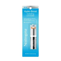 Neutrogena Hydro Boost Hydrating Concealer Stick with Hyaluronic Acid for Dry Skin - 30 Light/Medium - 0.12oz