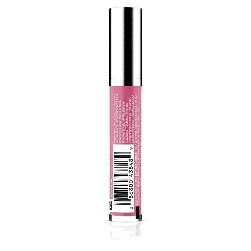 slide 5 of 6, Neutrogena Hydro Boost Moisturizing Lip Gloss, Hydrating Non-Stick Luminous Tinted Lip Shine with Hyaluronic Acid - Radiant Rose - 0.10oz, 0.1 oz