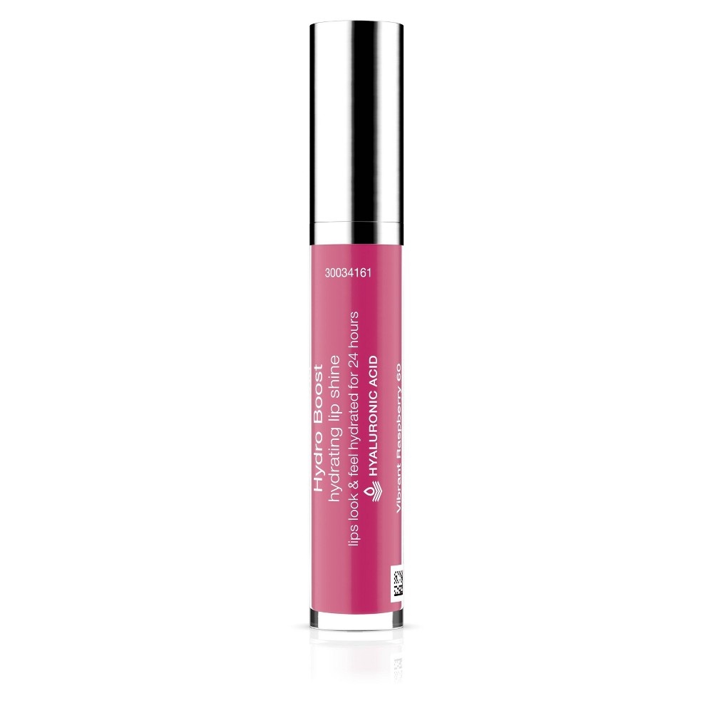 slide 4 of 6, Neutrogena Hydro Boost Hydrating Lip Shine - Vibrant Raspberry - 0.12oz, 0.12 fl oz