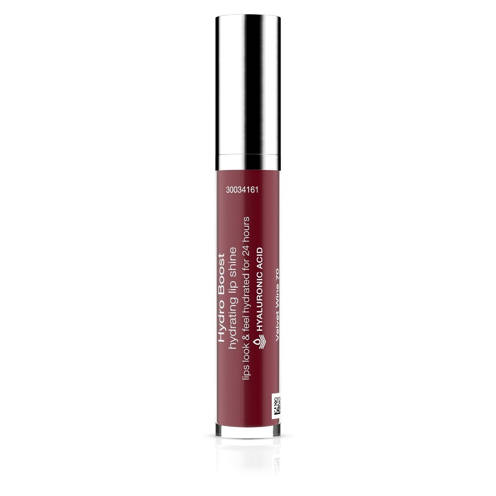 slide 4 of 6, Neutrogena Hydro Boost Hydrating Lip Shine - Velvet Wine - 0.12oz, 1 ct