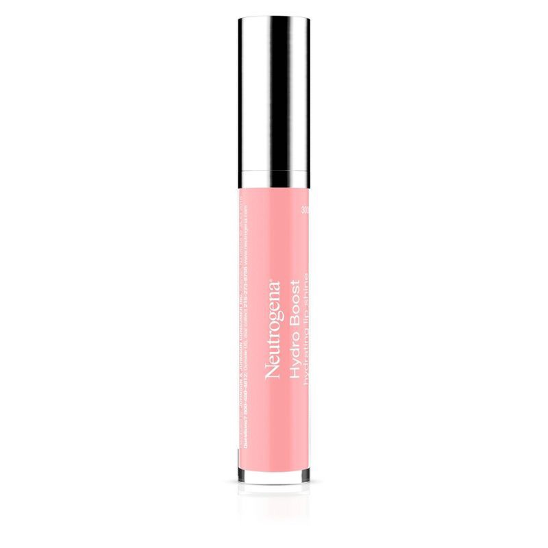 slide 4 of 6, Neutrogena Hydro Boost Moisturizing Lip Gloss, Hydrating Non-Stick Luminous Tinted Lip Shine with Hyaluronic Acid - Soft Blush - 0.10oz, 0.1 oz