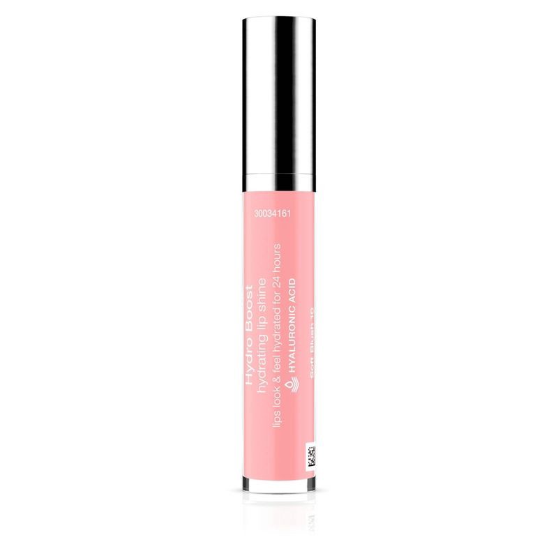 slide 5 of 6, Neutrogena Hydro Boost Moisturizing Lip Gloss, Hydrating Non-Stick Luminous Tinted Lip Shine with Hyaluronic Acid - Soft Blush - 0.10oz, 0.1 oz