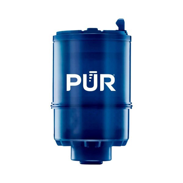 slide 3 of 14, PUR PLUS Horizontal Faucet Mount Water Filtration System - Chrome, 1 ct
