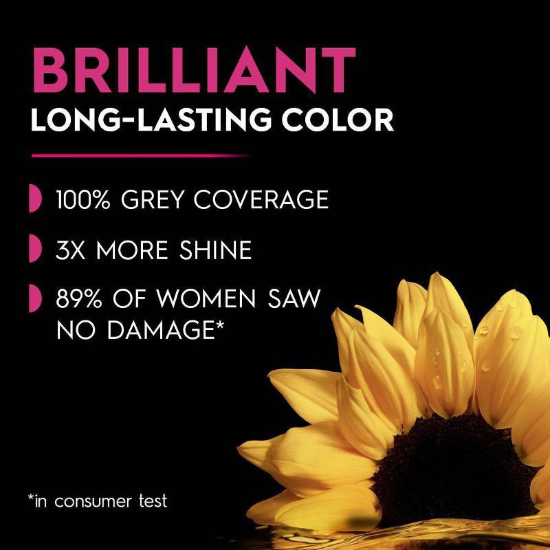 slide 3 of 9, Garnier Olia Brilliant Color - 3.11 Darkest Platinum Brown, 1 ct