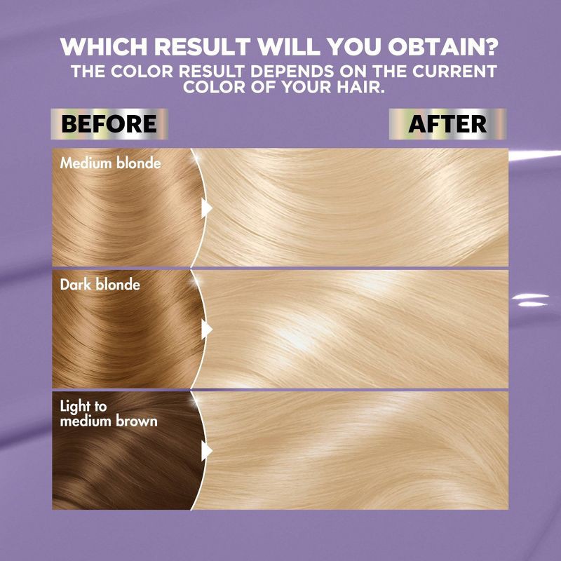 slide 3 of 12, Garnier Nutrisse Ultra Color Blondes Advance Lightening Cream - Lightest Platinum, 1 ct