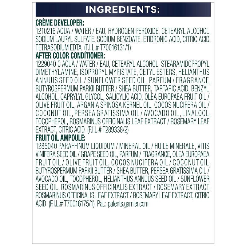 slide 13 of 13, Garnier Nutrisse Ultra Nourishing Color Creme - IN1 Dark Intense Indigo, 1 ct