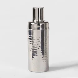 Stainless Steel Hammered Cocktail Shaker - Threshold™
