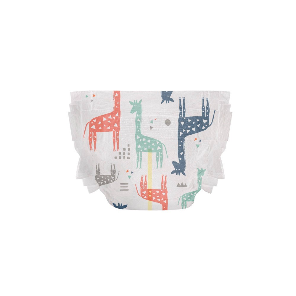 slide 5 of 8, The Honest Company Disposable Diapers Giraffes/Dots & Dashes - Size 1 - 80ct, 80 ct