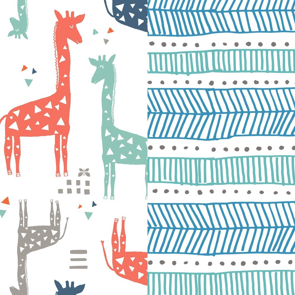 slide 7 of 8, The Honest Company Disposable Diapers Giraffes/Dots & Dashes - Size 1 - 80ct, 80 ct
