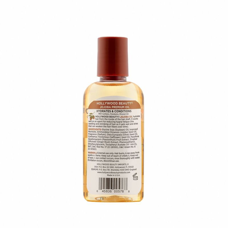 slide 2 of 3, Hollywood Beauty Jojoba Hair Oil - 2 fl oz, 2 fl oz