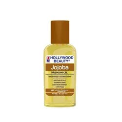 Hollywood Beauty Jojoba Hair Oil - 2 fl oz: Moisturizing, Strengthening, For Textured & All Hair Types