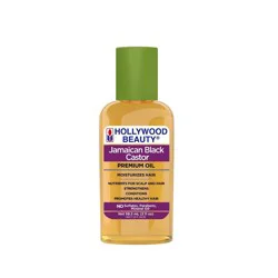 Hollywood Beauty Jamaican Black Castor Hair Oil - 2 fl oz: Moisturizing, For Textured & All Hair Types