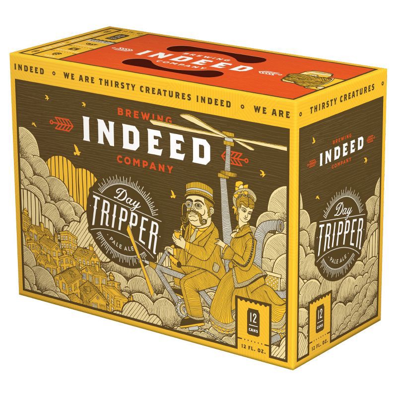 slide 1 of 1, Indeed Brewing Company Indeed Day Tripper Pale Ale Beer - 12pk/12 fl oz Cans, 12 ct; 12 fl oz