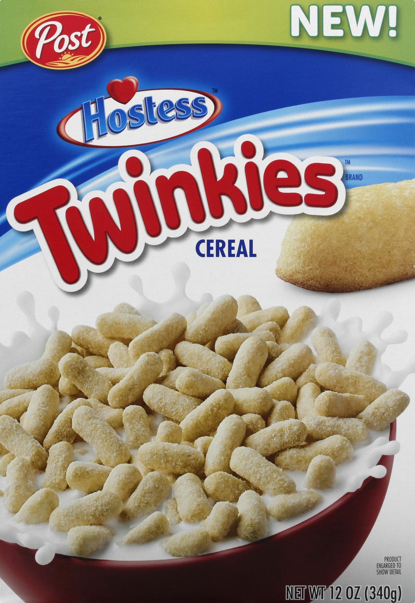 slide 1 of 9, Hostess Post Twinkies Cereal, 12 oz