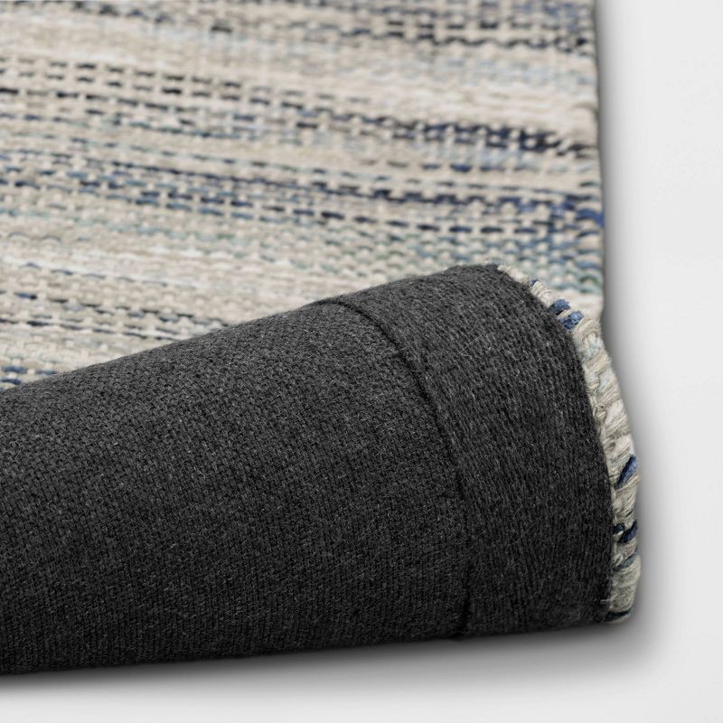 slide 4 of 4, 2'x3' Woven Accent Rug Indigo - Threshold™, 1 ct