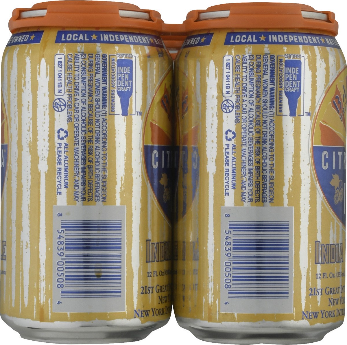 slide 9 of 9, Barrio Brewing Citra Zona IPA Beer 6 ea, 6 ct; 12 oz