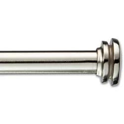 28"-48" Café Curtain Rod Brushed Nickel - Room Essentials™