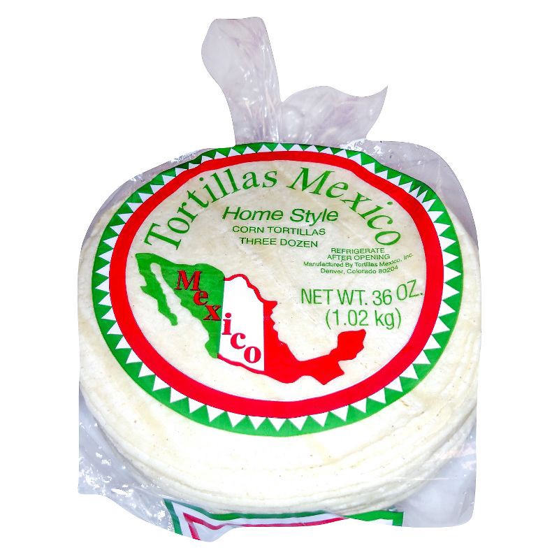 slide 1 of 1, Tortillas Mexico Gluten Free White Corn Tortillas - 36oz/12ct, 12 ct; 36 oz