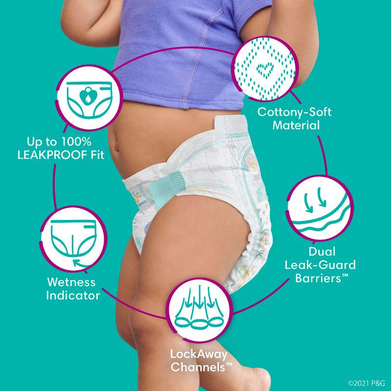 slide 6 of 15, Pampers Cruisers Diapers - Size 7 - 44ct, 44 ct