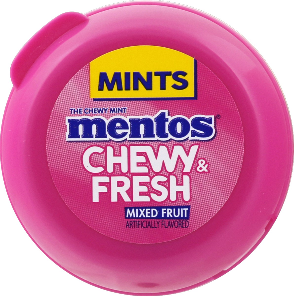 slide 2 of 7, Mentos Chewy Fresh Mixed Fruit Mints, 90 ct