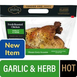 Private Selection Garlic and Herb Whole Rotisserie Chicken