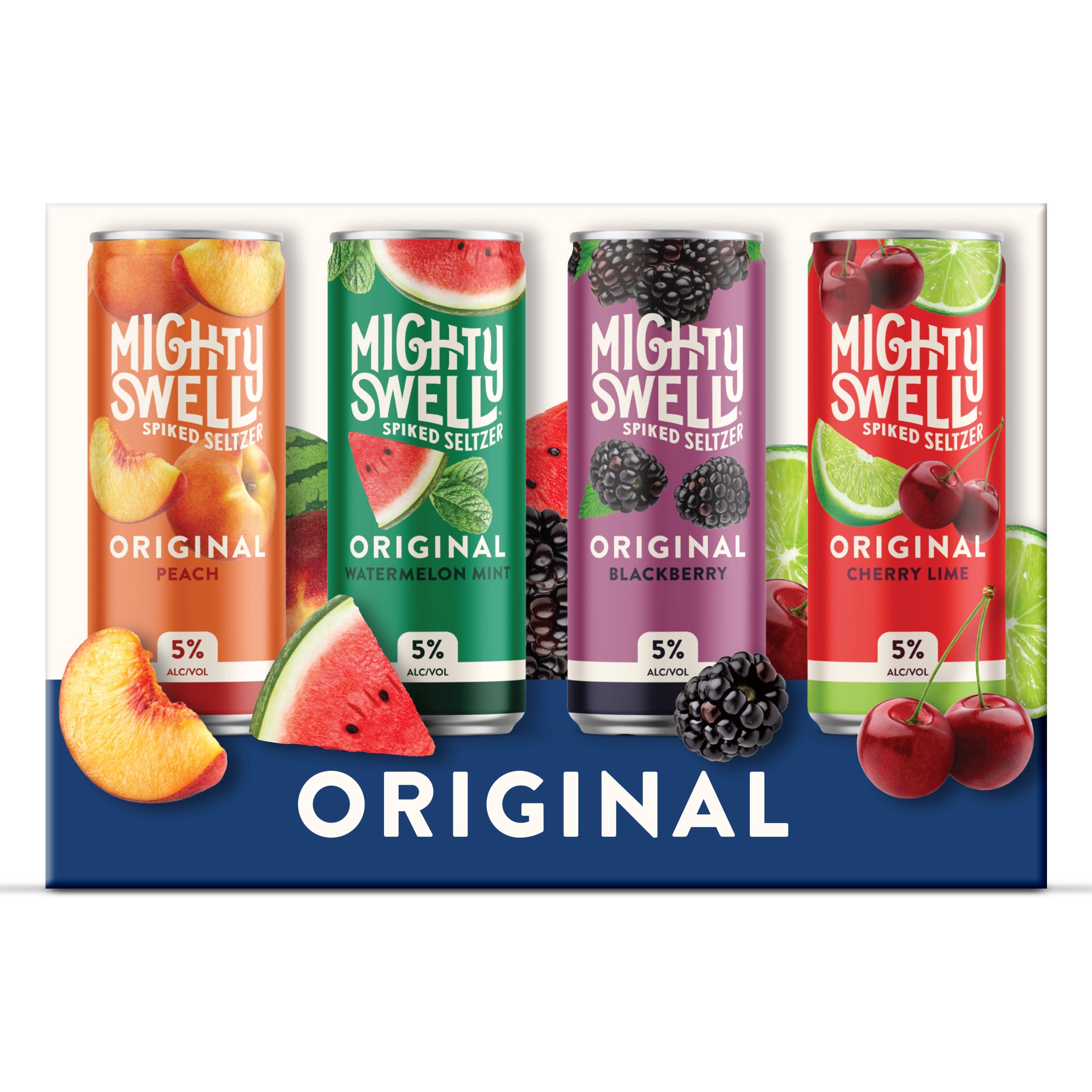 slide 3 of 11, Mighty Swell Spiked Seltzer, 1 ct