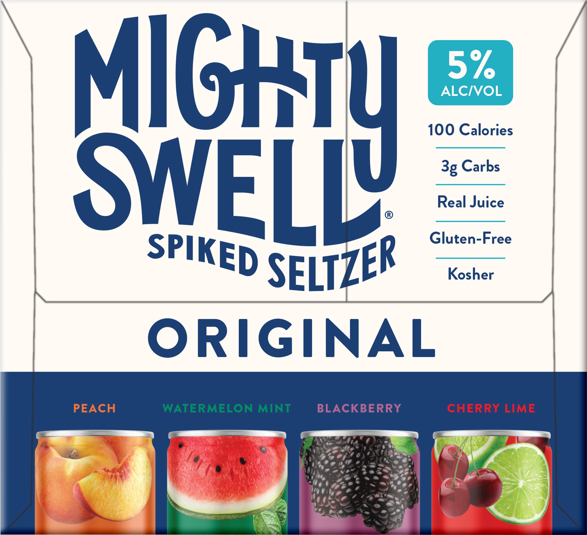 slide 7 of 11, Mighty Swell Spiked Seltzer, 1 ct