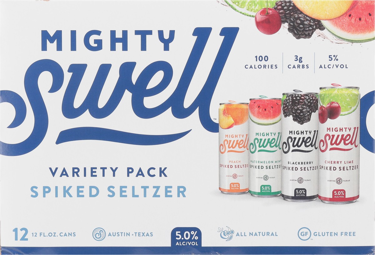 slide 9 of 9, Mighty Swell Spiked Seltzer, 1 ct