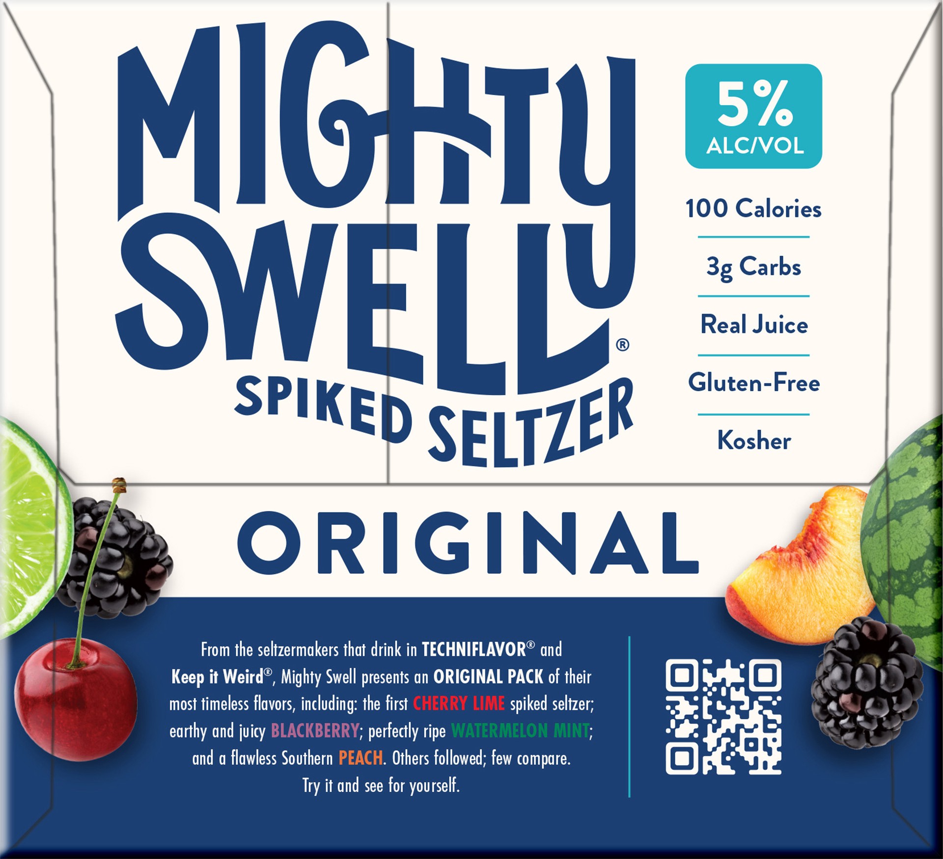 slide 2 of 11, Mighty Swell Spiked Seltzer, 1 ct