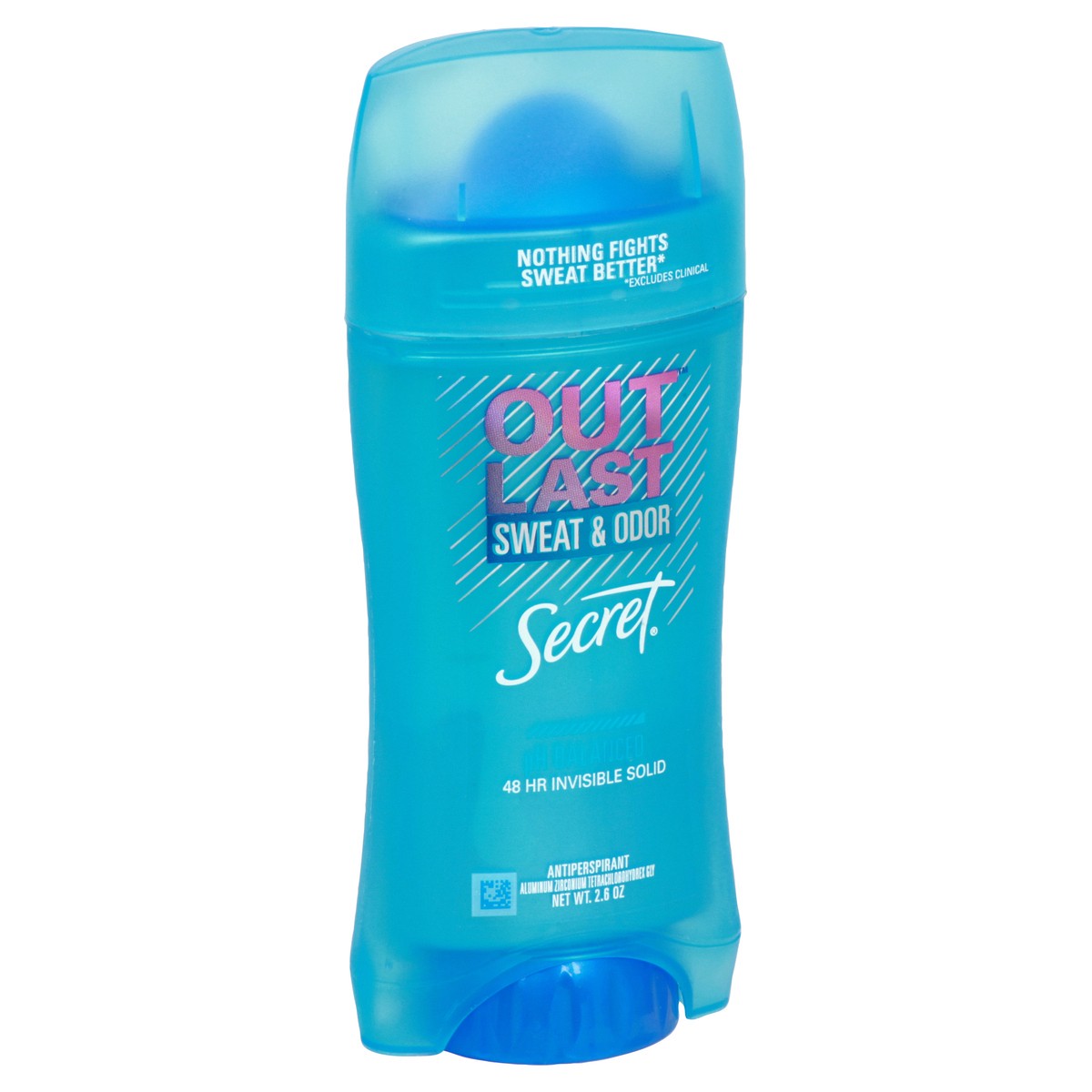 slide 8 of 9, Secret Outlast Invisible Solid Womens Antiperspirant Deodorant Shower Fresh Scent, 1.6 oz