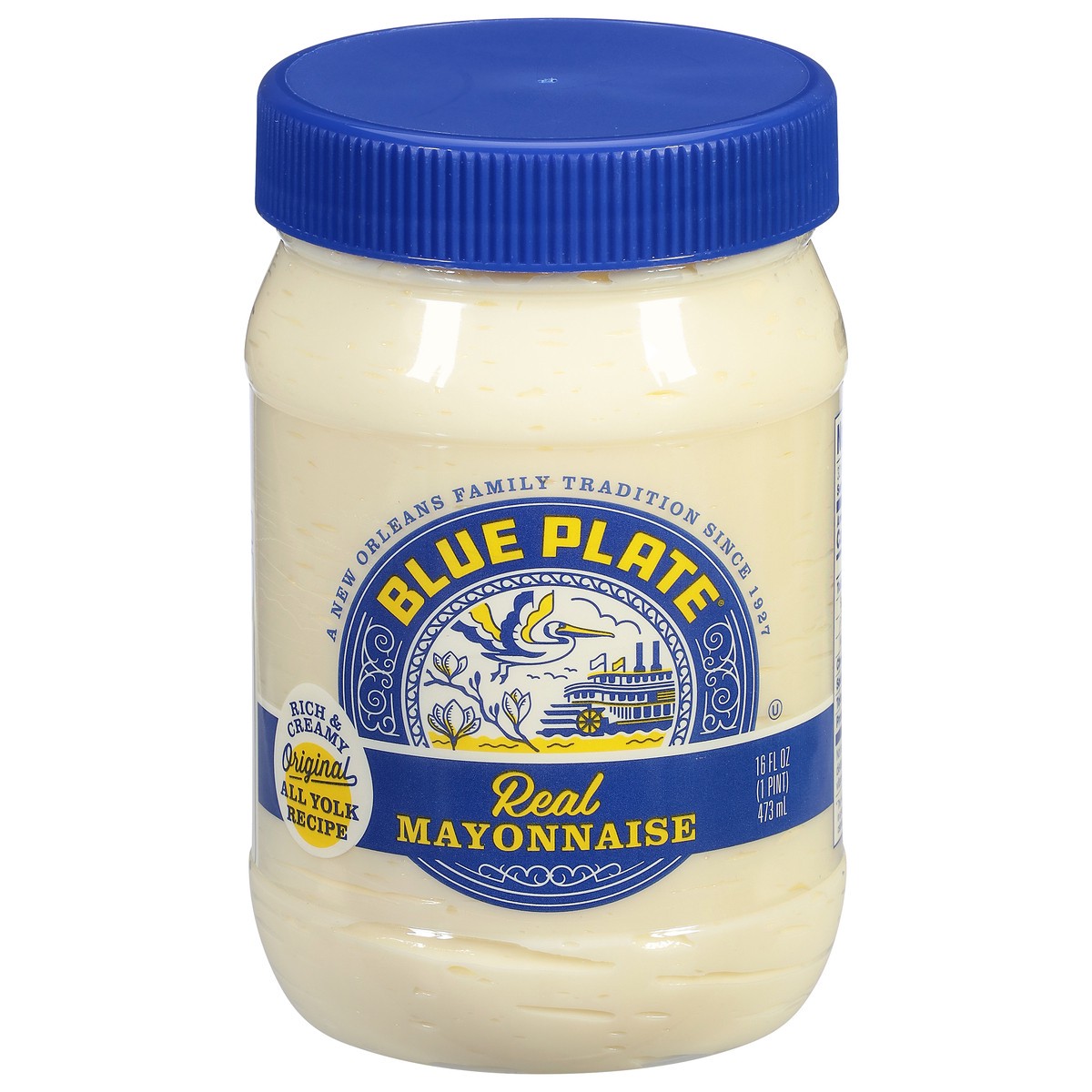 slide 3 of 4, Blue Plate Rich & Creamy Original Mayonnaise 16 fl oz, 16 fl oz