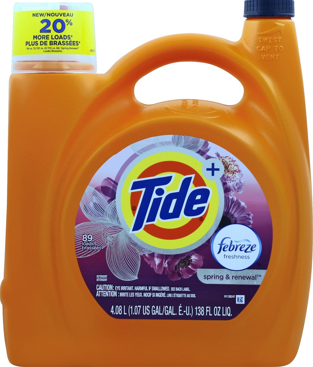 slide 1 of 3, Tide Detergent 138 oz, 138 oz