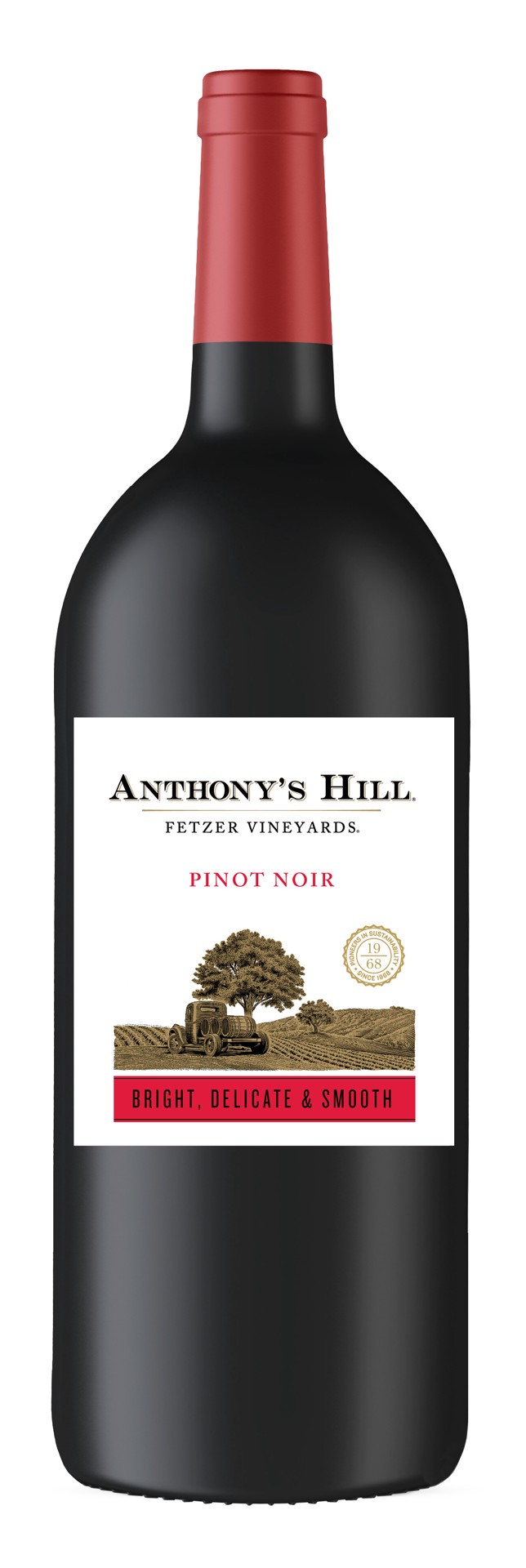 slide 1 of 10, Anthonys Hill Anthony's Hill Pinot Noir, 1.50 liter