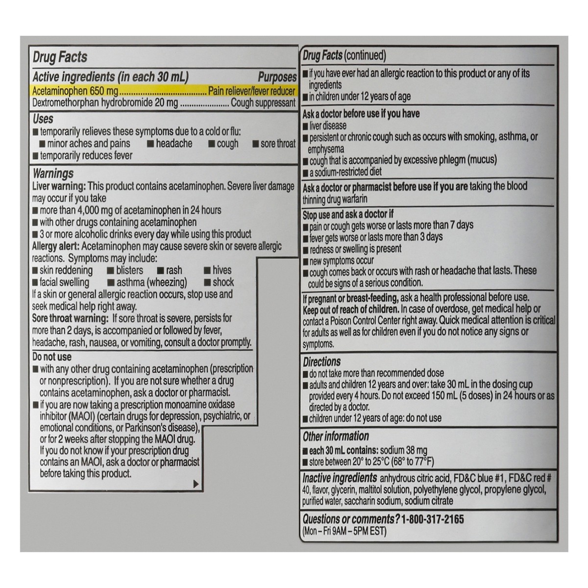 slide 8 of 12, Coricidin HBP Maximum Strength Cherry Cold, Cough & Flu 12 fl oz, 12 fl oz