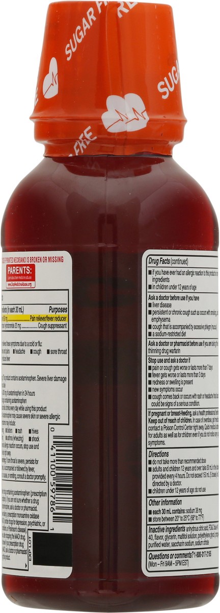 slide 12 of 12, Coricidin HBP Maximum Strength Cherry Cold, Cough & Flu 12 fl oz, 12 fl oz