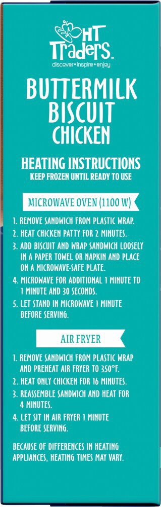 slide 2 of 4, HT Traders™ Buttermilk Biscuit Chicken Breakfast Sandwiches, 2 ct