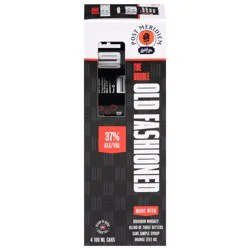 Post Meridiem The Double Old Fashioned Bourbon Whiskey 4 x 100 ml Cans